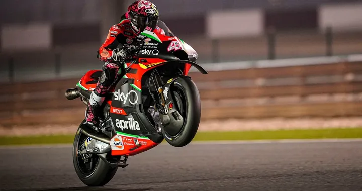 "Giorni intensi" per Aprilia nel test di Losail