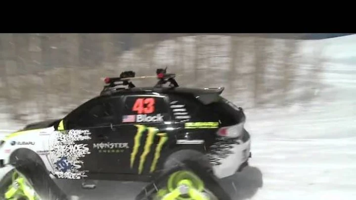 Video: Ken Block sulla neve con la Subaru Impreza STI