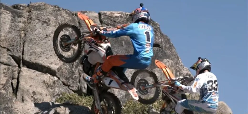 Video: Super slow-motion Enduro