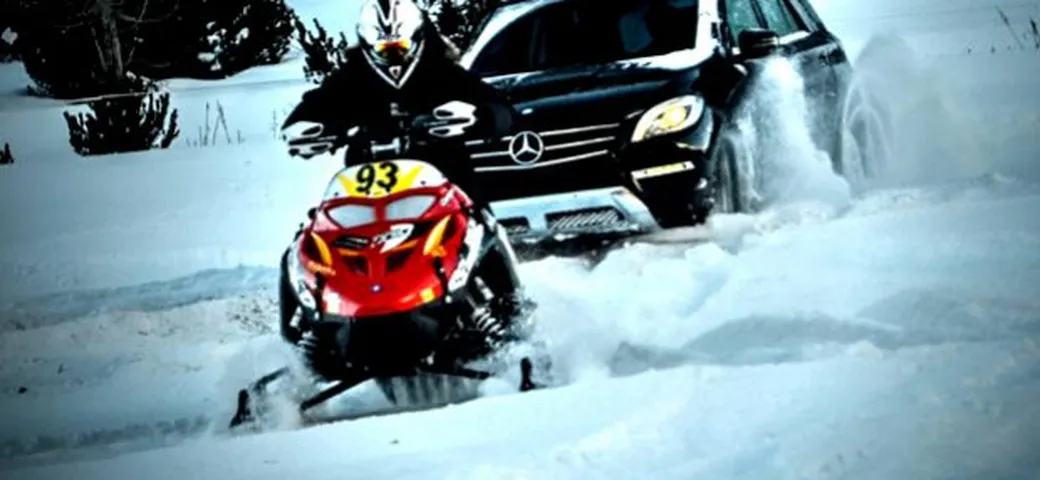 Mercedes ML e GLK: la sfida tra i ghiacci per i due Suv della stella