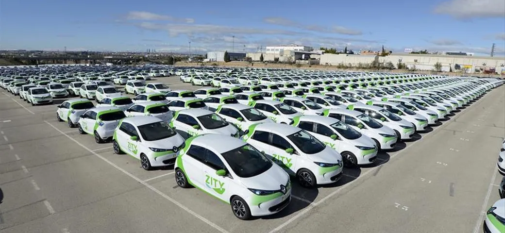 Car sharing: 500 Renault Zoe elettriche per Zity a Madrid
