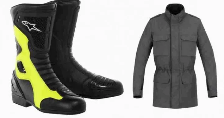 Alpinestars: giacca Revolution Drystar e stivali Hydro Sport Drystar