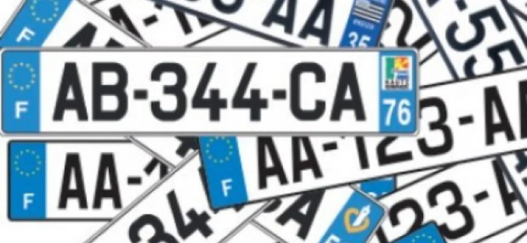 Francia: in arrivo le nuove targhe automobilistiche