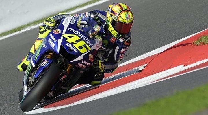 MotoGP Silverstone, Valentino Rossi in 2a fila: 
