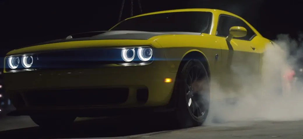 Dodge Challenger Hellcat: il dietro le quinte dello spot