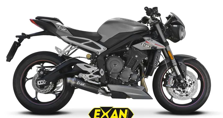 Terminali Exan per Triumph Street Triple 675