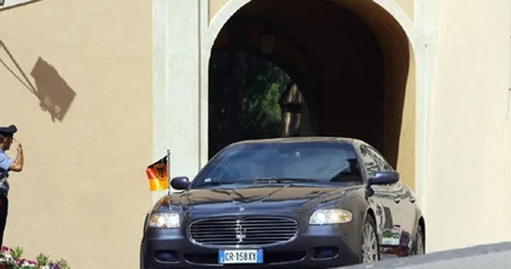 Maserati per il Cancelliere tedesco...