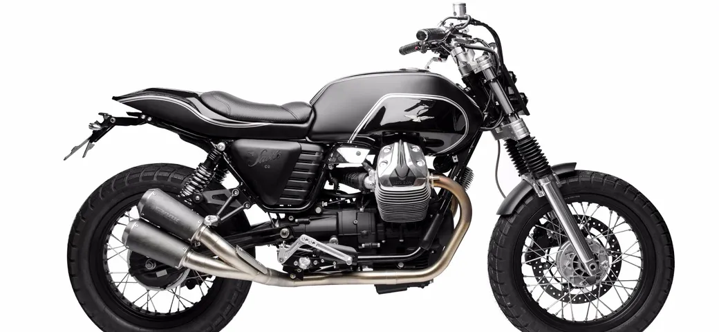 Savile: la Moto Guzzi V7 by South Garage Moto Co.