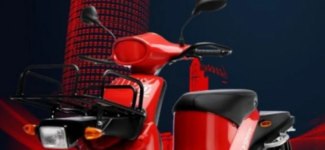 Scooter elettrico italiano Oxigen alla fiera di Hannover