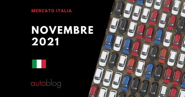 Mercato auto Italia: a novembre -24,6%