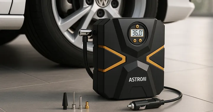 AstroAI S1 in offerta: il compressore portatile che semplifica la manutenzione a 19,98€