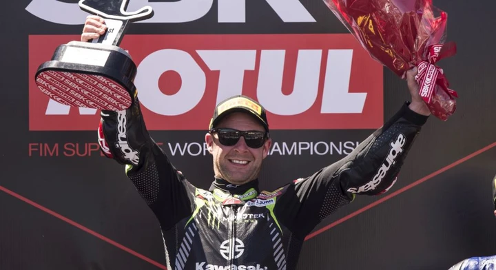 Laguna Seca, Rea domina Gara-1: 