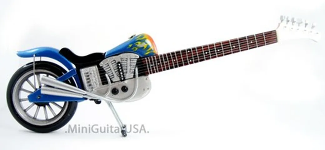 Modellino moto chitarra!