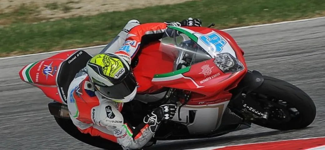 Supersport Misano 2014: Cluzel in pole con la MV Agusta, De Rosa terzo [FOTO]