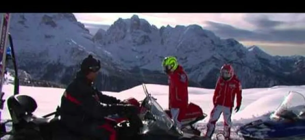 Wrooom 2011: sulla neve con la Ducati Desmosedici GP11