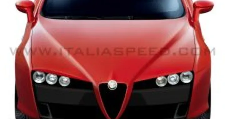 Elaborazione immagine Alfa Brera GTA