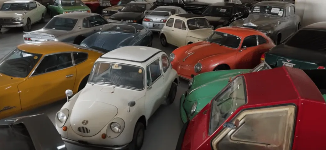 Collezione JDM a Dubai: tesori giapponesi riscoperti in un fienile