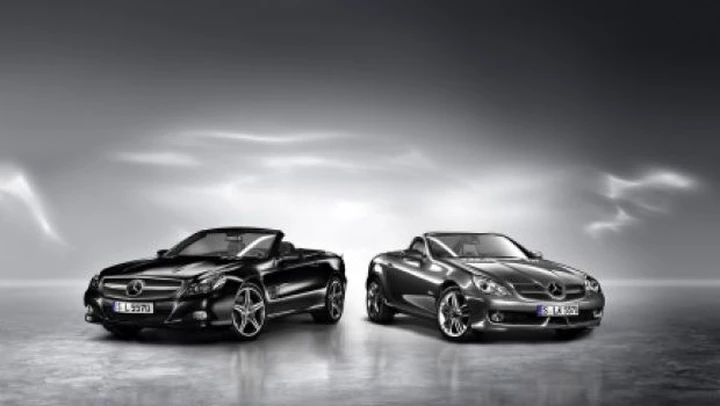 Mercedes SL Night Edition ed SLK Grand Edition