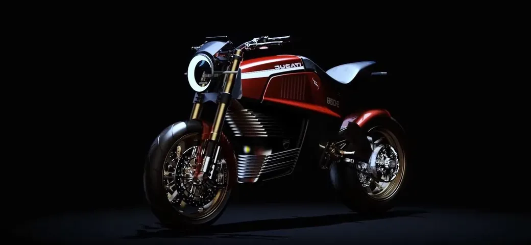 Ducati 860-E: Italdesign omaggia la bicilindrica anni '70 con un concept elettrico