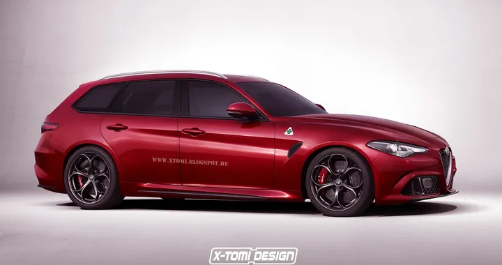 Nuova Alfa Romeo Giulia Sportwagon: il primo render
