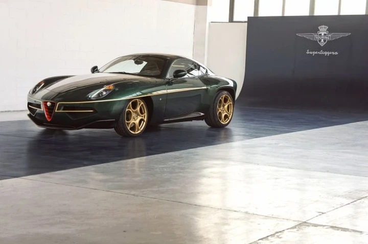 Alfa Romeo: la Disco Volante della Carrozzeria Touring è anche in verde