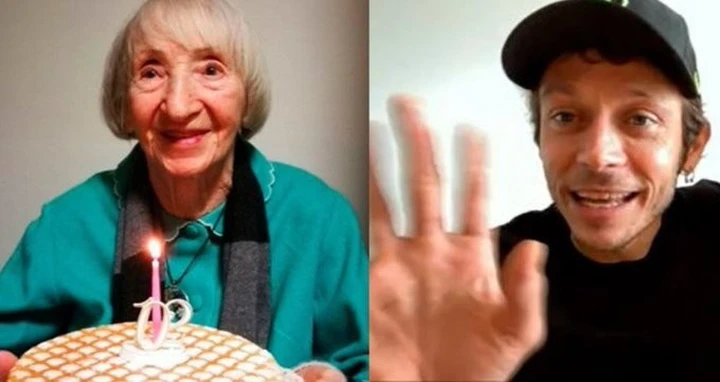 Valentino Rossi e la chiamata a Nonna Lina, 102enne guarita dal Coronavirus