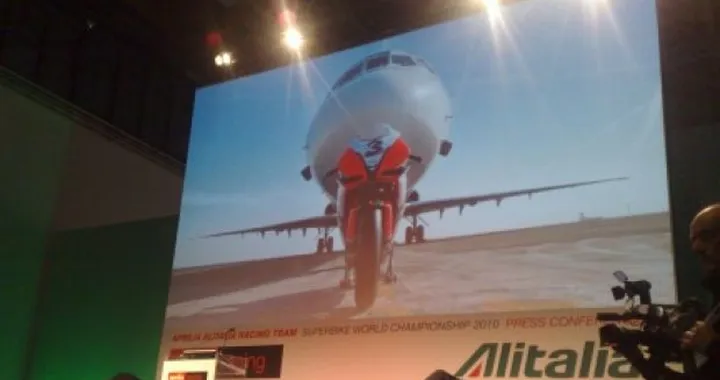 Live @ Presentazione Team Aprilia Alitalia Racing