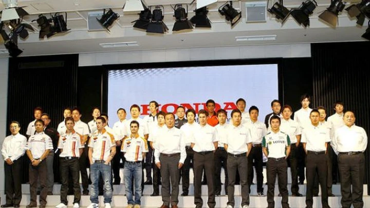 Presentato a Tokio il Team Repsol Honda di Pedrosa, Dovizioso e Stoner