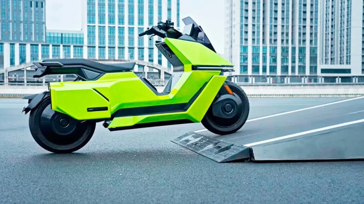 La moto elettrica 