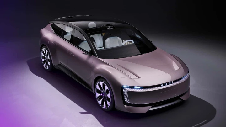 AUDI E Concept: il debutto in Cina senza gli iconici anelli