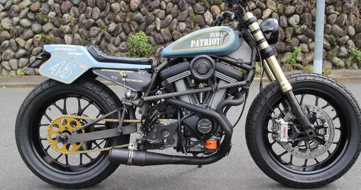 Patriot: la Buell M2 trasformata da Keiji Kawakita