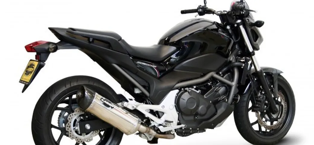 Laser: silenziatore 4-Pro per Honda NC700S/X e Integra