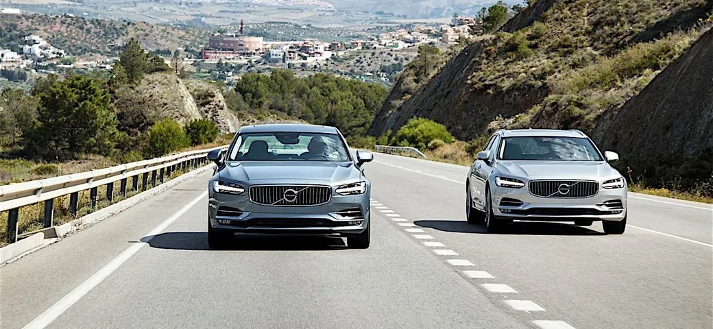 Volvo S90 e V90: primo contatto su strada