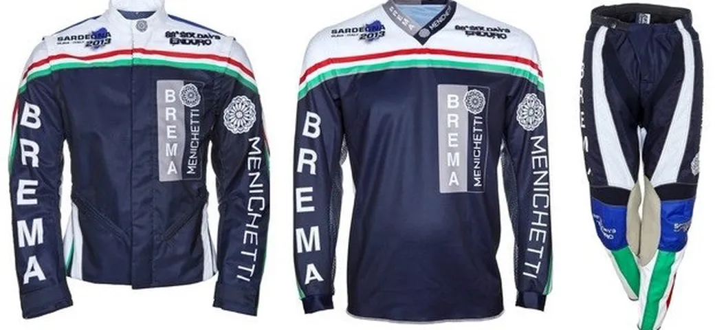 Brema Menichetti: completo off-road 'Six Days'