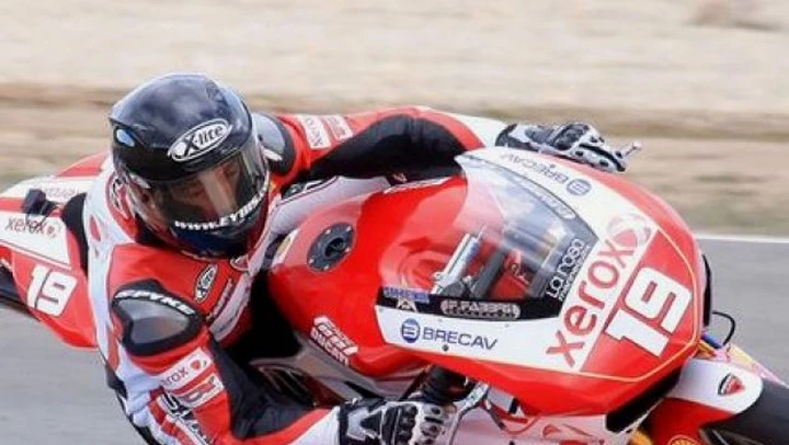 Xavier Simeon e l'elettronica della sua Ducati 1198