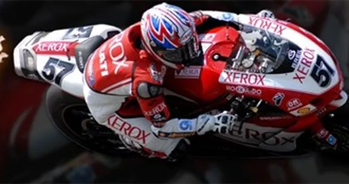 Lanzi Lanzi al debutto sulla Ducati 1098 F08