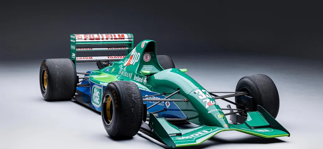 La Jordan-Ford 191 di Michael Schumacher torna all'asta