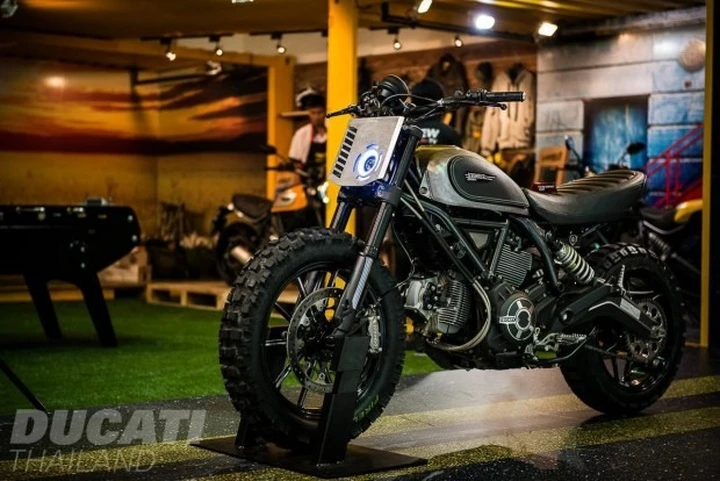 Ducati Scrambler 'Dirt Track Concept' by Ducati Tailandia