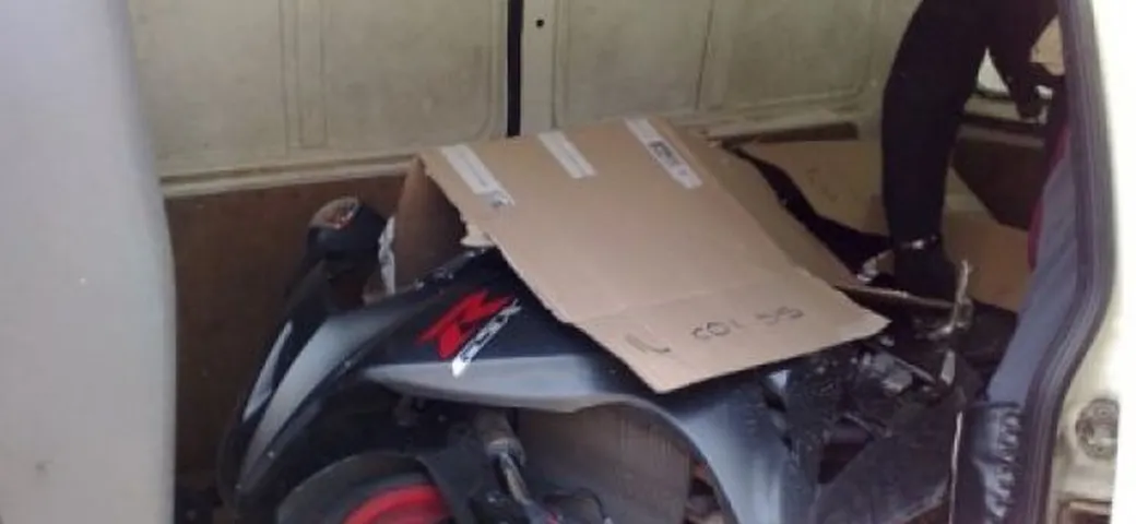 Polizia recupera moto rubata in un furgone grazie all'antifurto LoJack