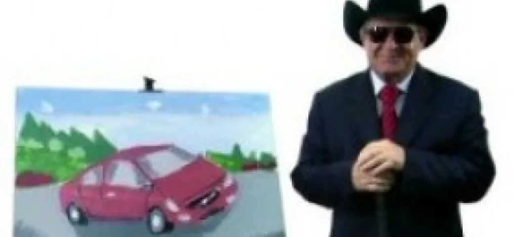 Volvo S60: il suo ritratto realizzato da un pittore cieco è stato venduto per oltre 3000 dollari