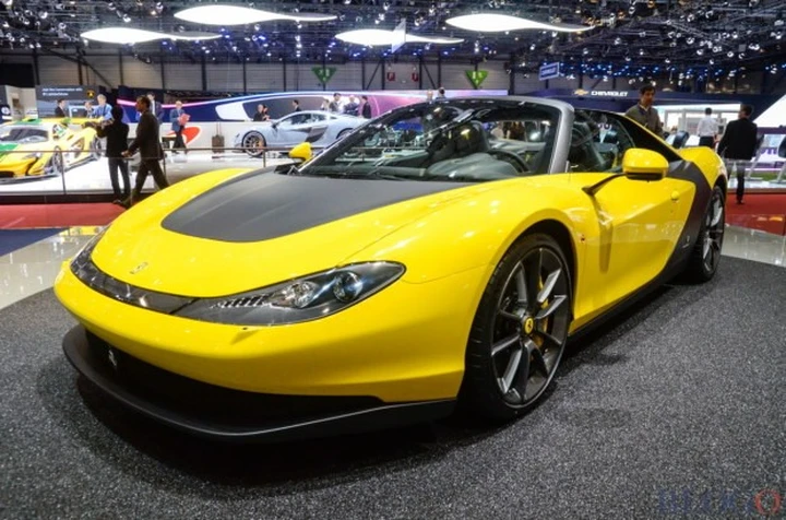 Ferrari Sergio: Pininfarina al Salone di Ginevra 2015 Live
