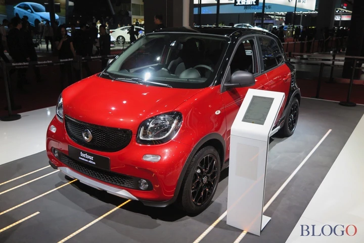 Smart al Salone di Shanghai 2017 Live