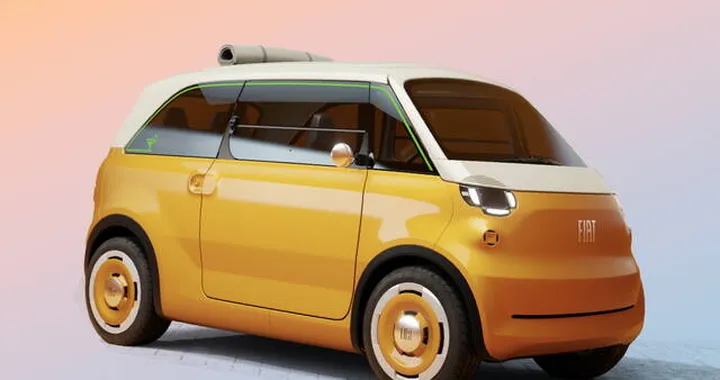 Nuova Fiat Multiplina elettrica, compatta e guidabile dai 16 anni