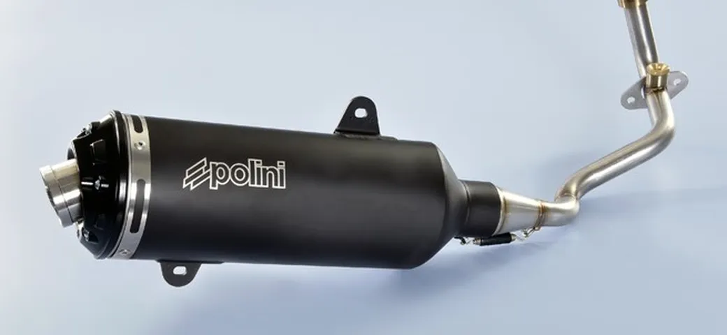 Marmitta Polini Black collection per Piaggio Medley