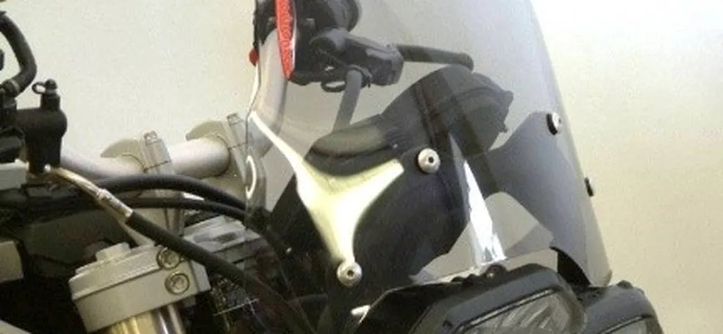 Cupolini Plexiglass Powerbronze per BMW F650 e 800 GS
