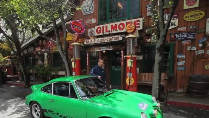 Targa California: decine di auto storiche in video