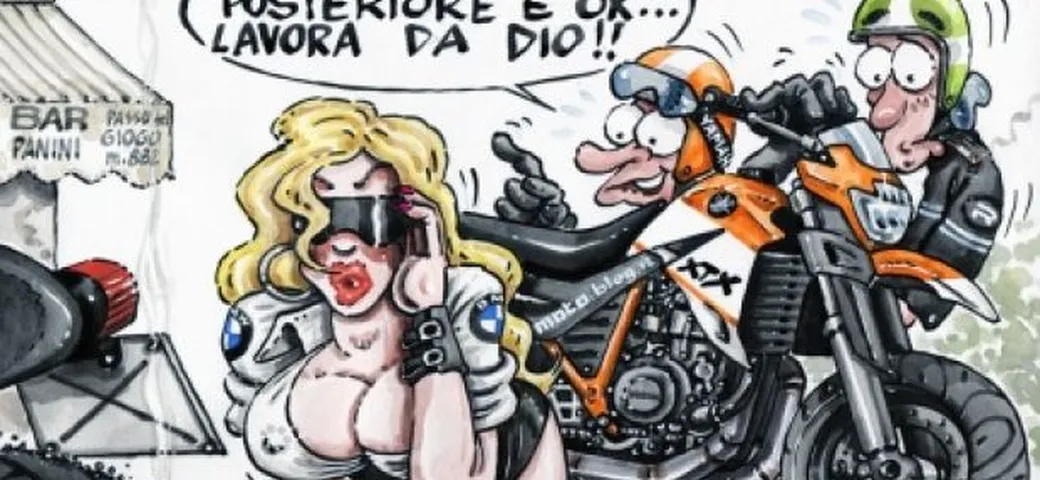 Il posteriore? Tira da bestia!