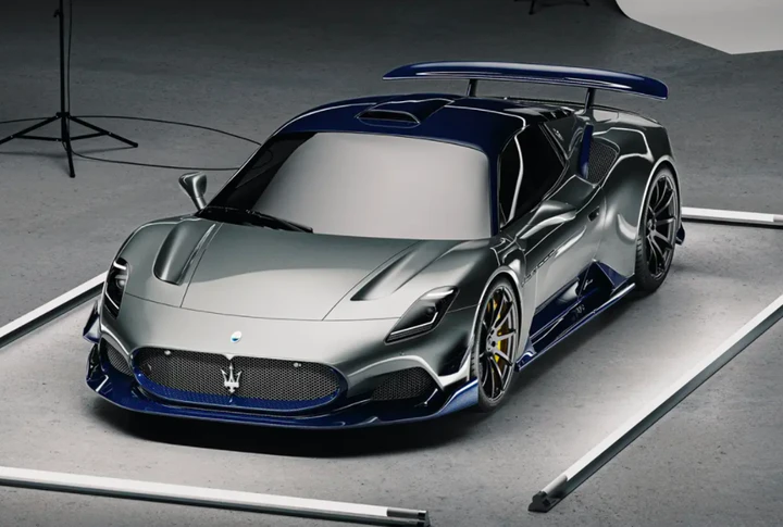 Maserati MC20: il kit aerodinamico di 7 design