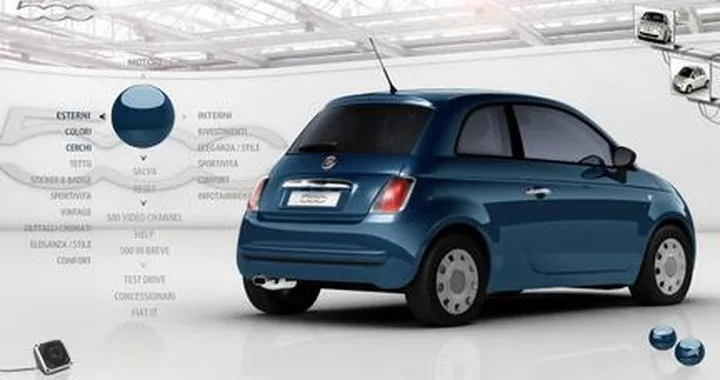 Configuratore Fiat 500 in anteprima !