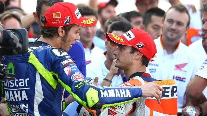 Pedrosa contro Rossi: 